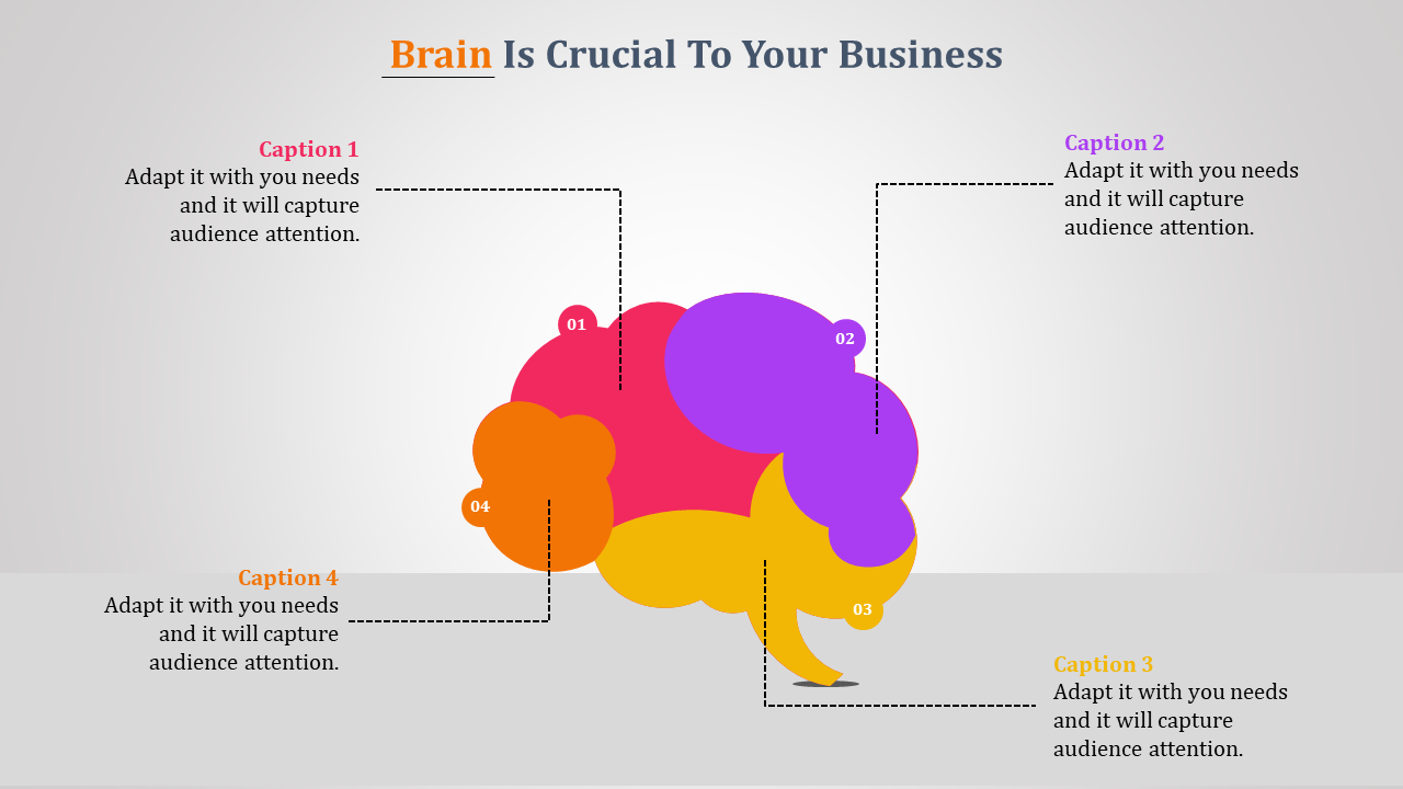 brain ppt template-Brain Is Crucial To Your Business